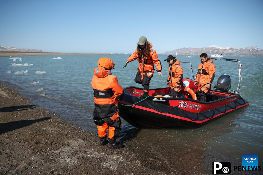 Chinese researchers carry out Arctic expedition at Yellow River Station in Norway