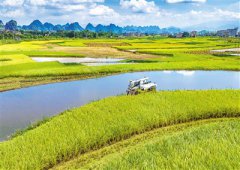 Agricultural machinery facilitates farming activities across China
