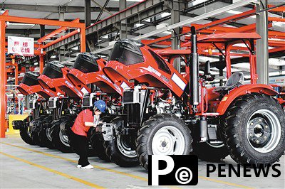 Agricultural machinery facilitates farming activities across China