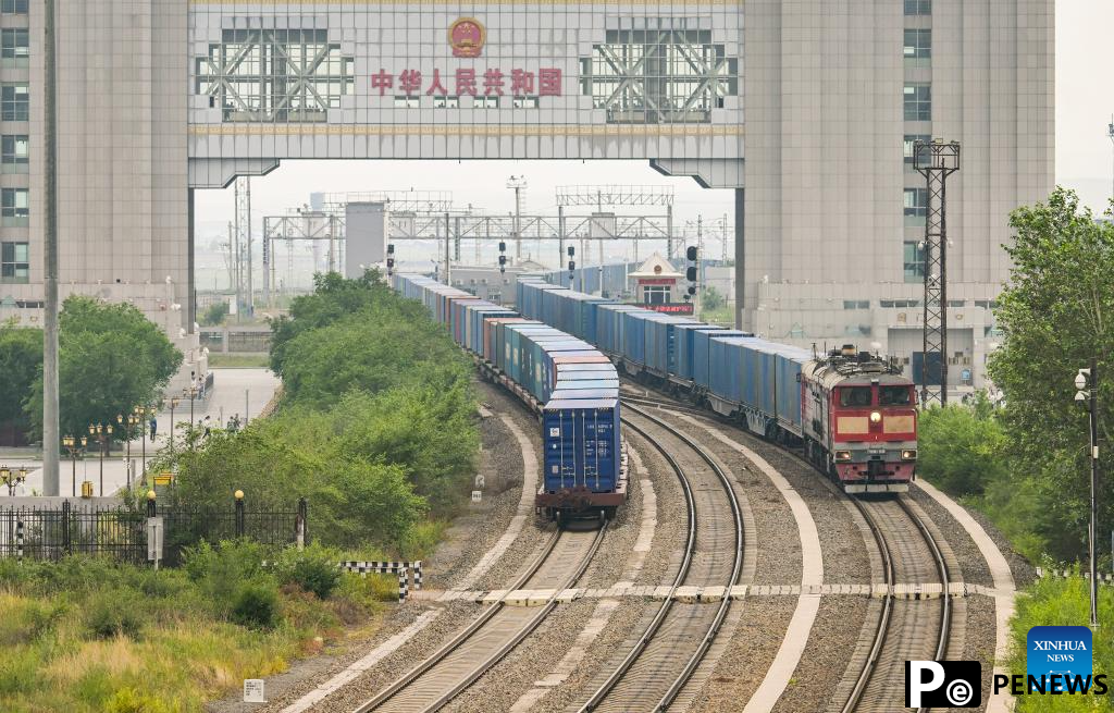 Europe freight train trips in 1st half of 2024