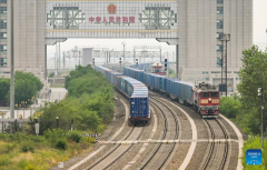 Europe freight train trips in 1st half of 2024