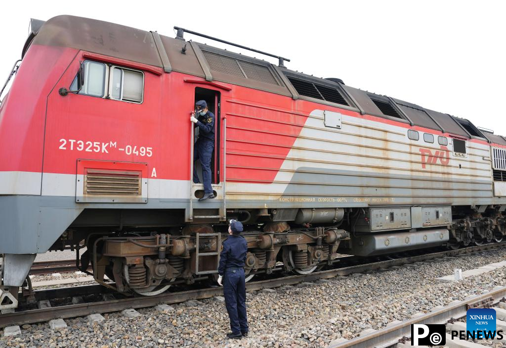 Europe freight train trips in 1st half of 2024