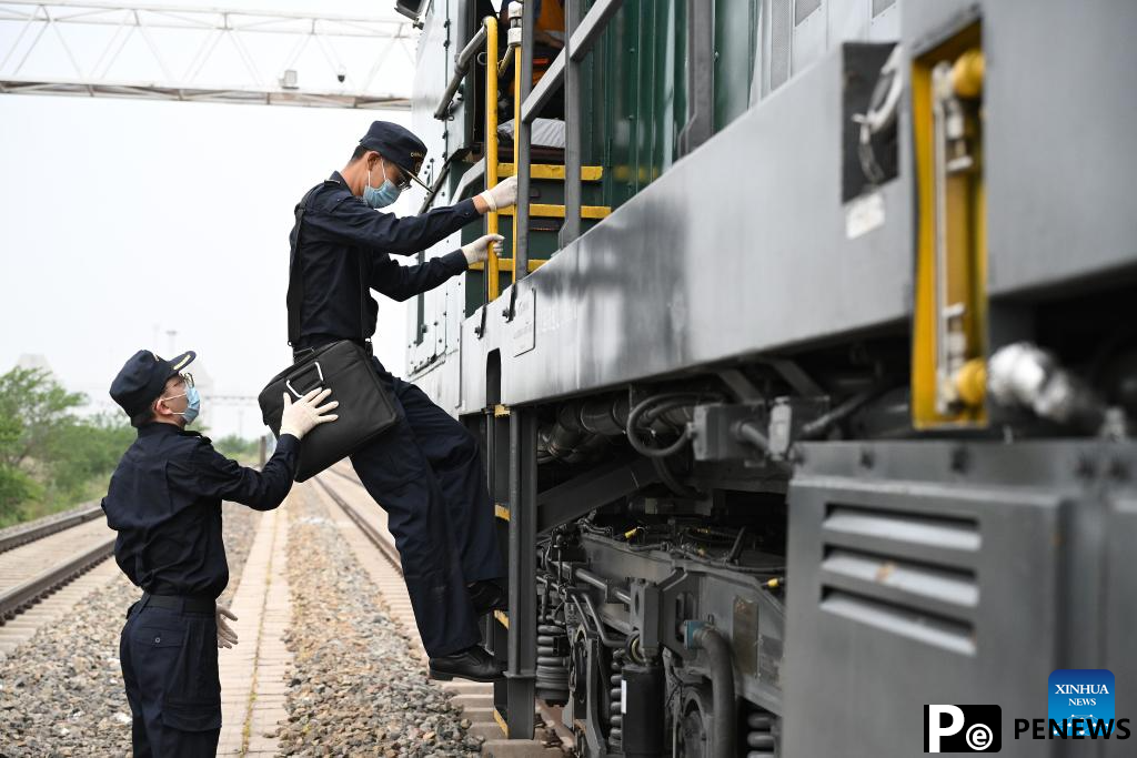 Europe freight train trips in 1st half of 2024