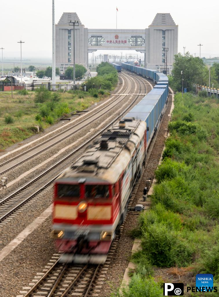 Europe freight train trips in 1st half of 2024