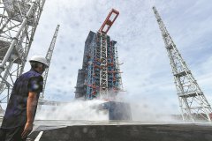 China's first commercial space launch site gears up