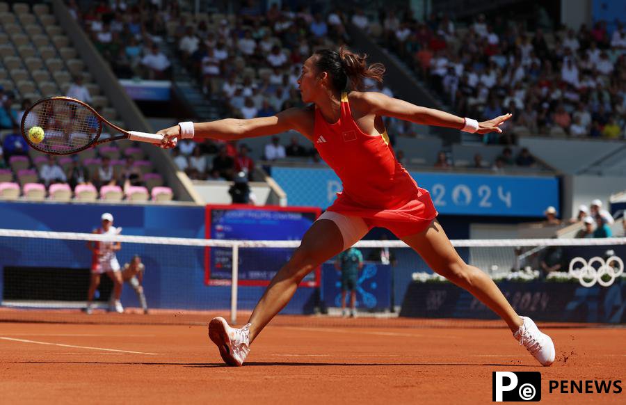 Day 6: Chinese tennis players create history, Biles gifts U.S. 2nd gymnastics gold