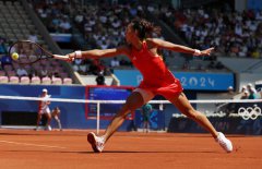 Day 6: Chinese tennis players create history, Biles gifts U.S. 2nd gymnastics gold