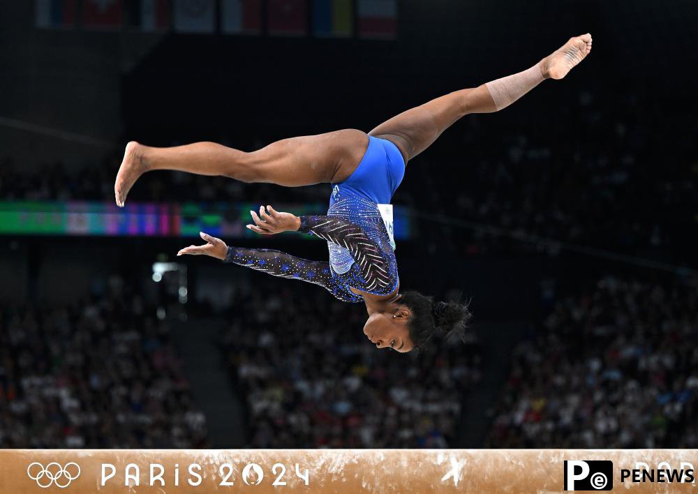 Day 6: Chinese tennis players create history, Biles gifts U.S. 2nd gymnastics gold