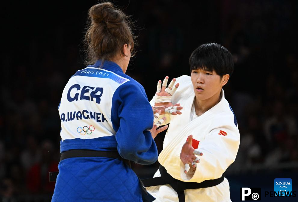 Chinese judoka Ma takes bronze in women