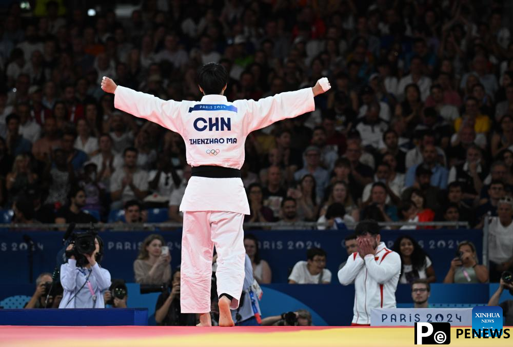 Chinese judoka Ma takes bronze in women