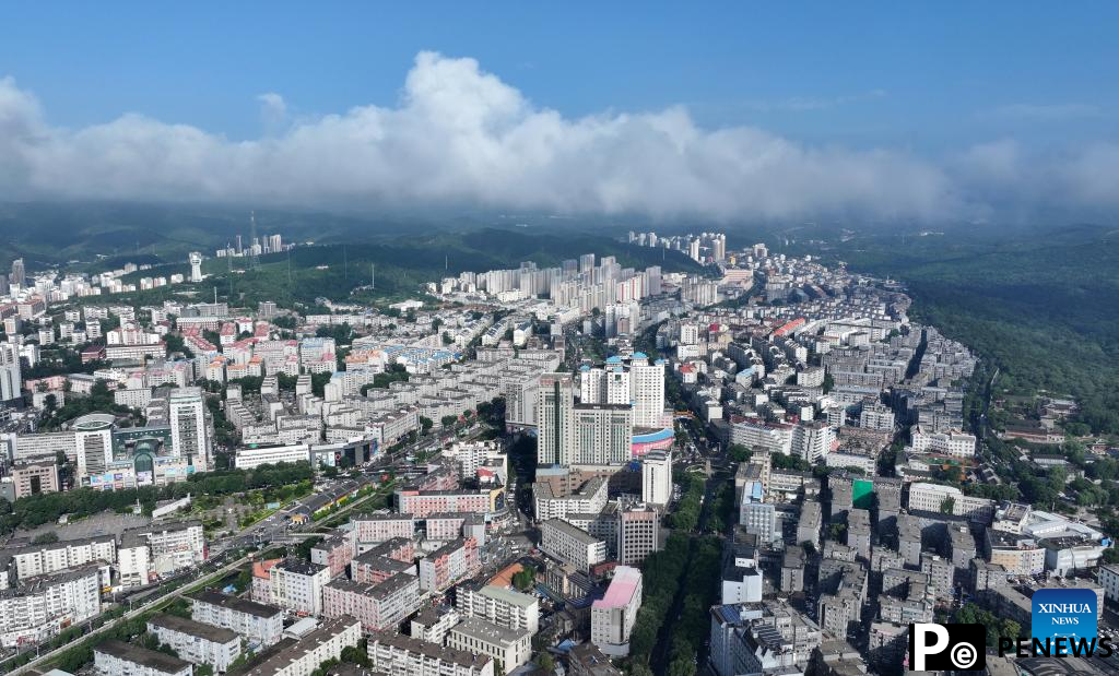In pics: aerial view of north China