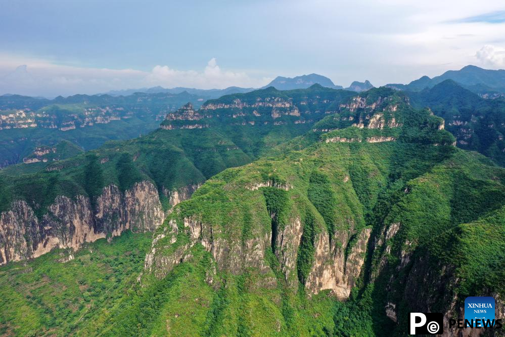 Scenery of Taihang Mountain in China