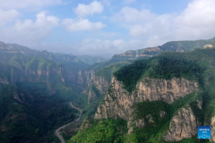 Scenery of Taihang Mountain in China's Shanxi