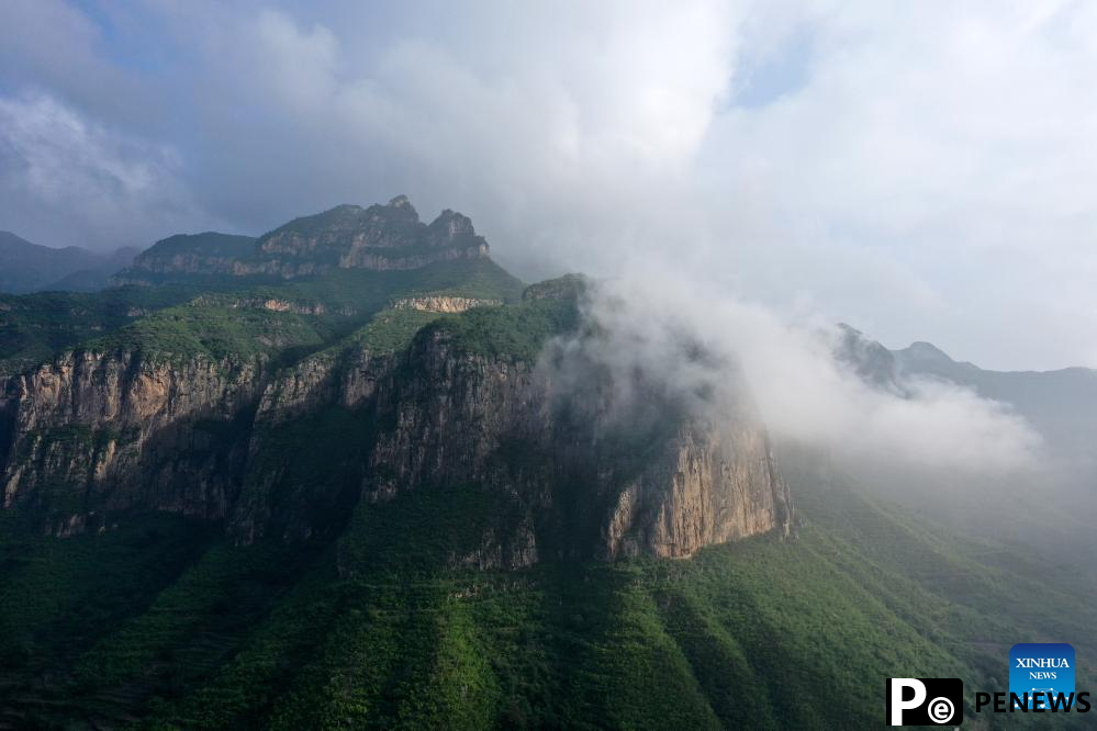 Scenery of Taihang Mountain in China