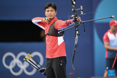 Paris 2024: men's individual 1/16 elimination round of archery