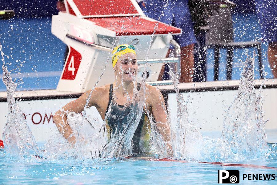 Day 4: Chinese paddlers crowned in mixed doubles, Australia pocket 4th swimming gold