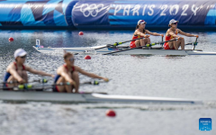 Paris 2024: lightweight women's double sculls final C of rowing