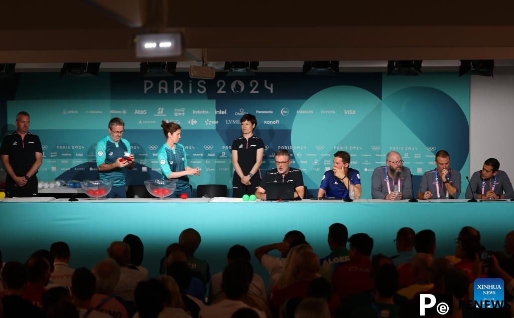Paris 2024 table tennis draw announced