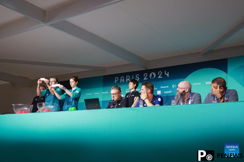 Paris 2024 table tennis draw announced