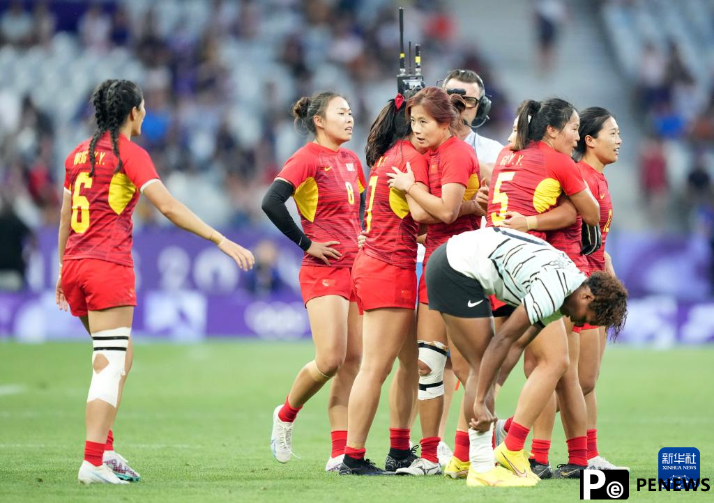 China shock Fiji on Olympic rugby debut