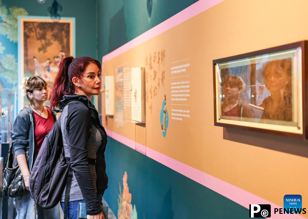Chinese sports culture exhibition held in Paris