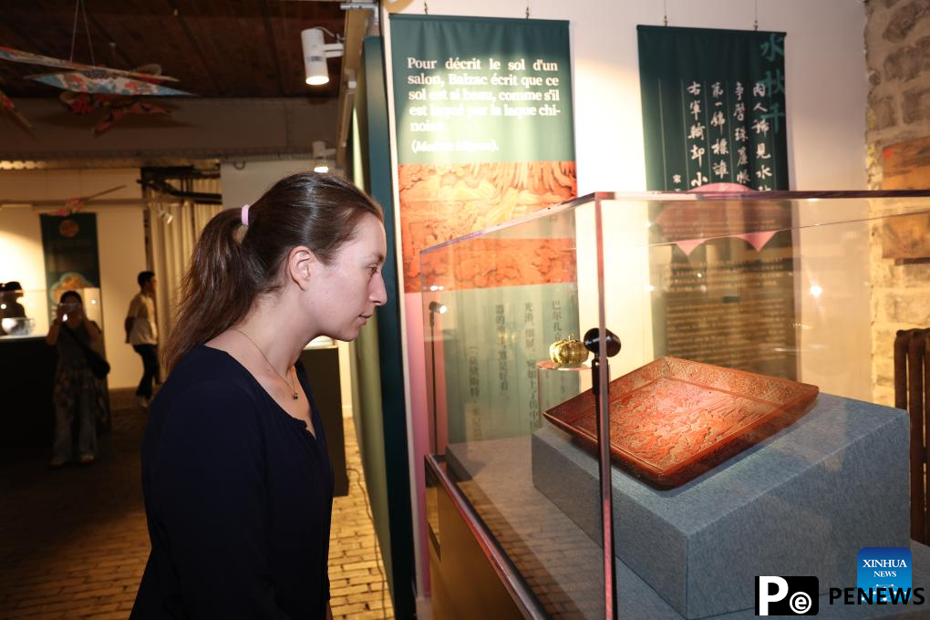 Chinese sports culture exhibition held in Paris