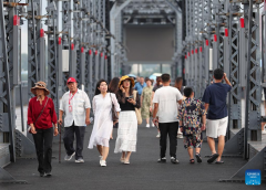 Tourism service resumes in Dandong, China's Liaoning