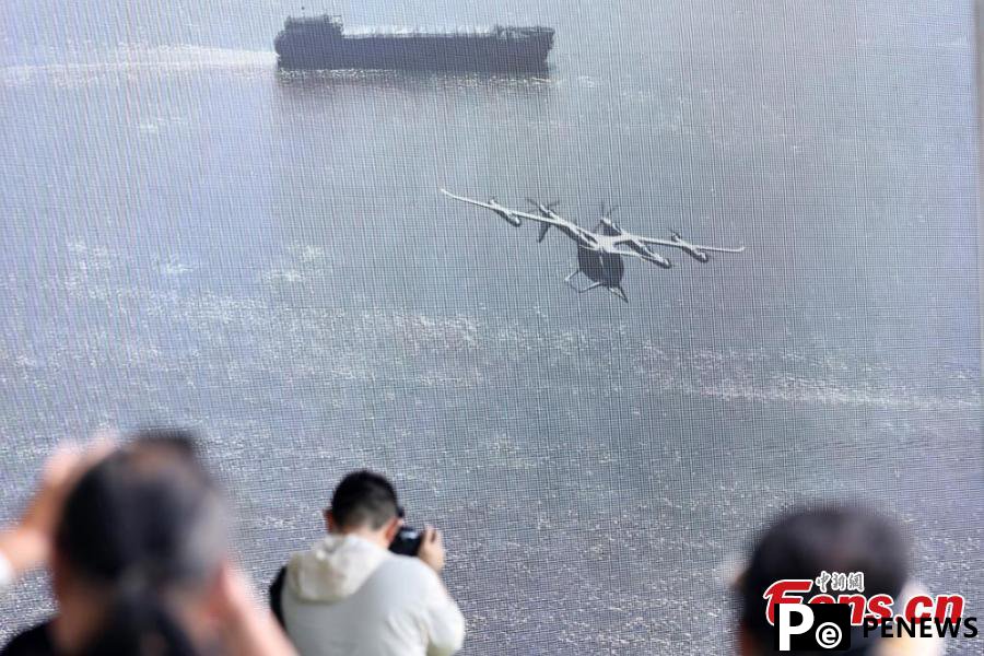EVTOL aircraft completes maiden flight in Nanjing