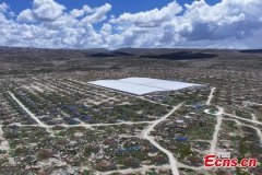 Aerial view of China's huge cosmic
