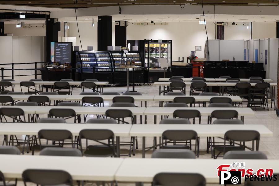 A glimpse of Main Press Center of Paris 2024