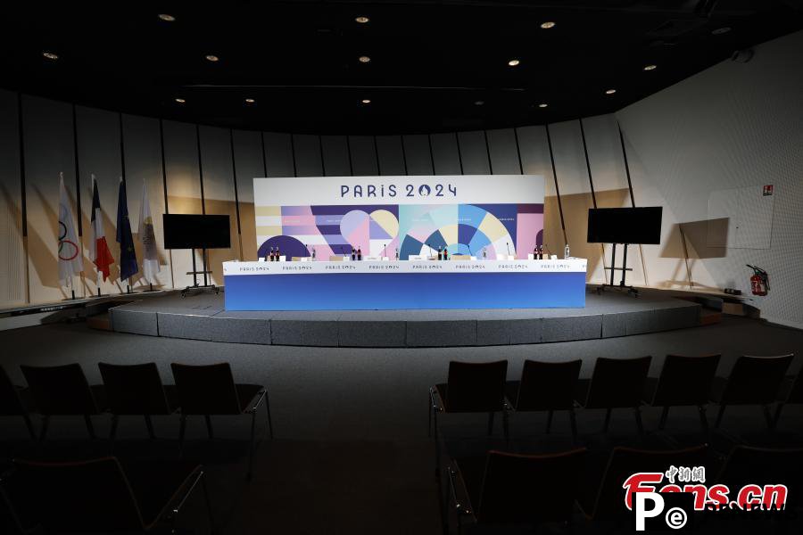 A glimpse of Main Press Center of Paris 2024