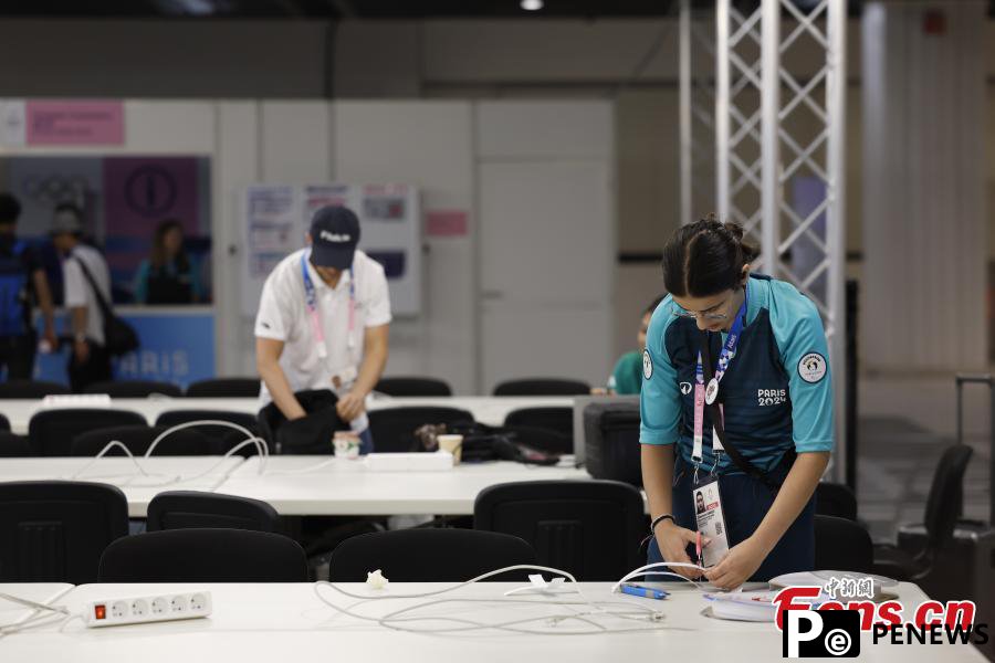 A glimpse of Main Press Center of Paris 2024