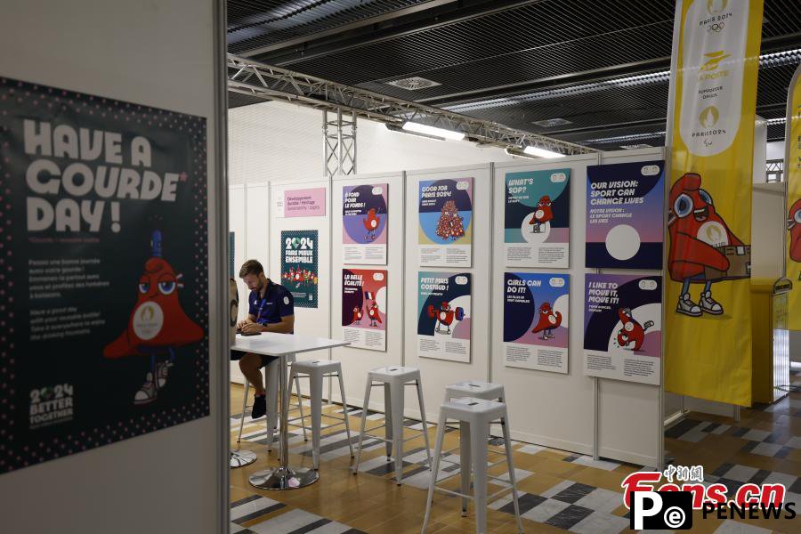 A glimpse of Main Press Center of Paris 2024