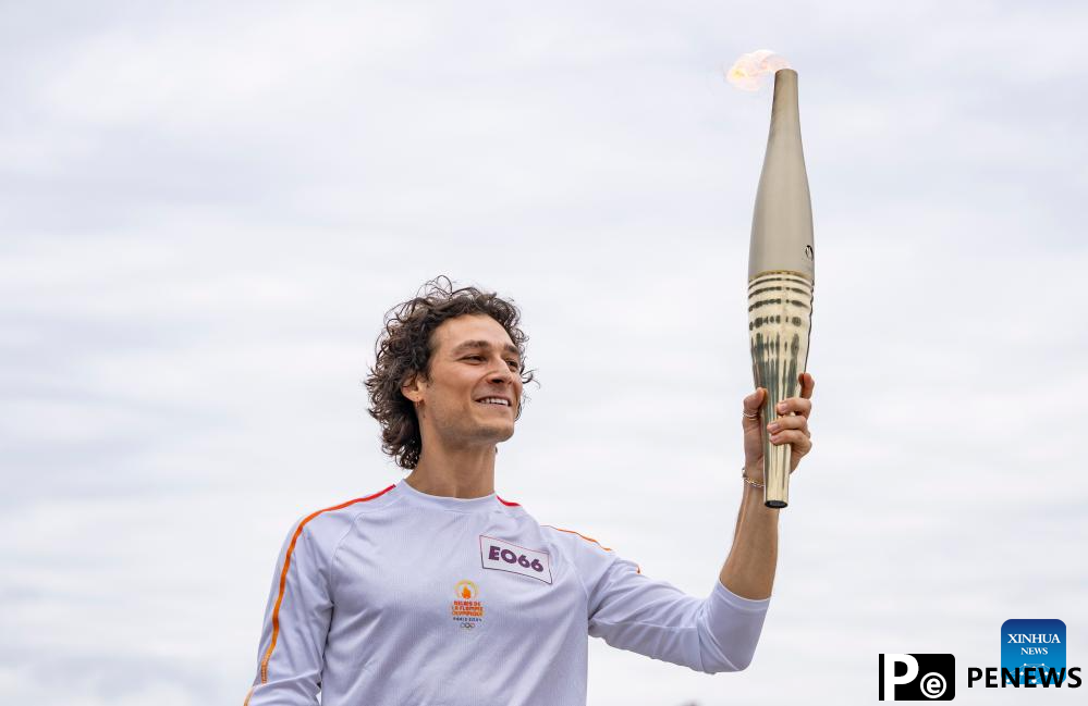Highlights of Olympic Games Paris 2024 Torch Relay