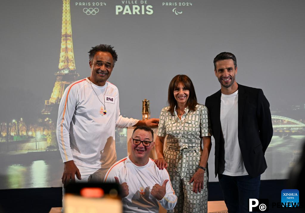 Highlights of Olympic Games Paris 2024 Torch Relay