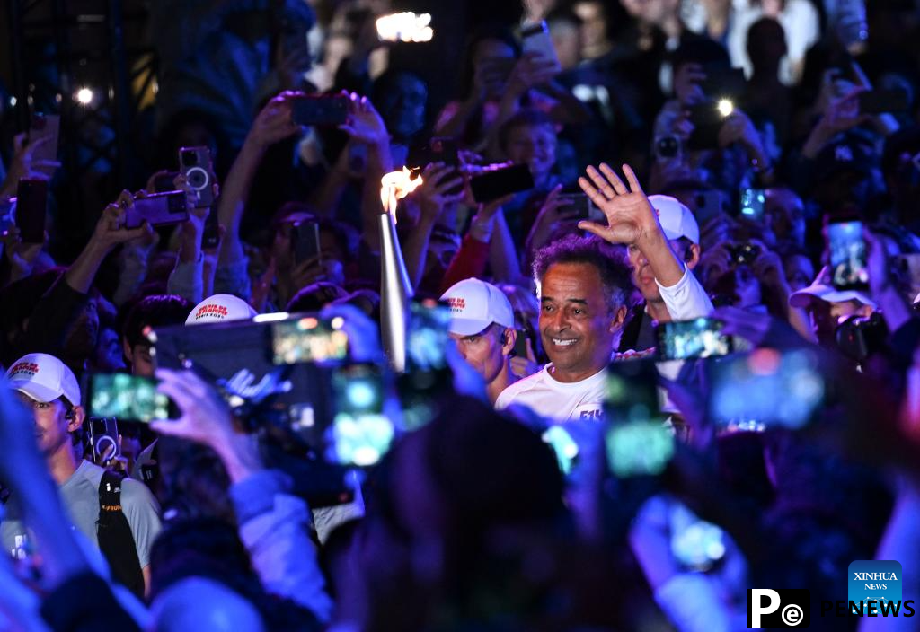 Highlights of Olympic Games Paris 2024 Torch Relay