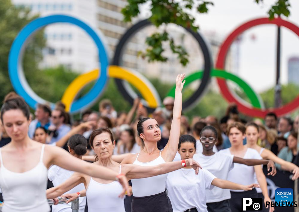 Highlights of Olympic Games Paris 2024 Torch Relay