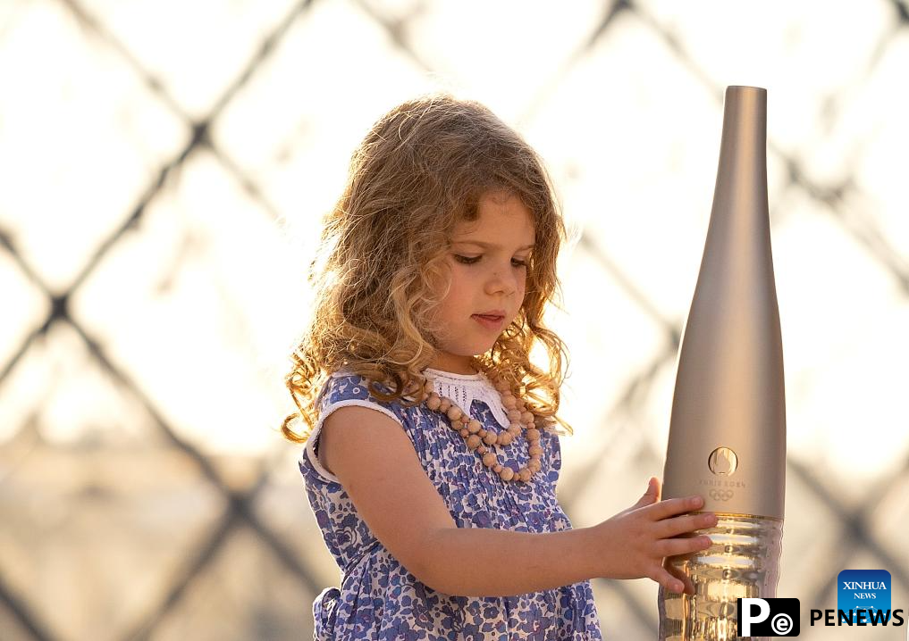 Highlights of Olympic Games Paris 2024 Torch Relay