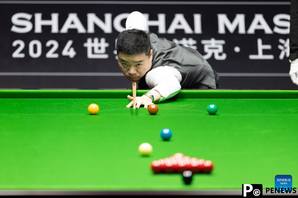 World Snooker Shanghai Masters 2024: Ding Junhui vs. Ali Carter