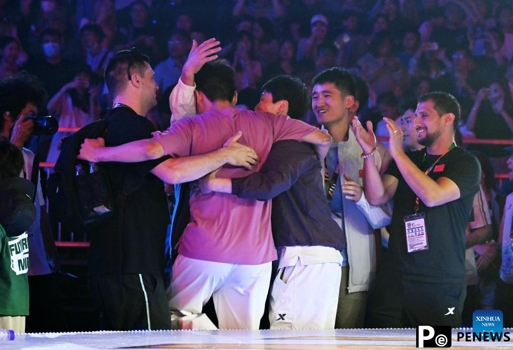 Pic story: French coach leads Chinese breakdancers to Olympic stage