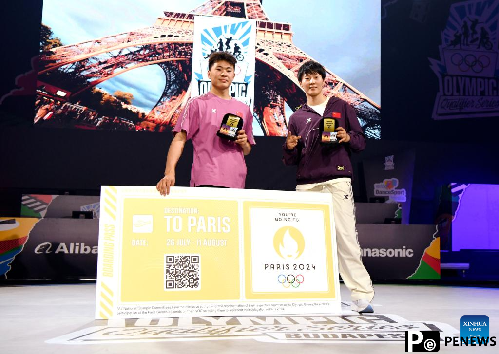 Pic story: French coach leads Chinese breakdancers to Olympic stage
