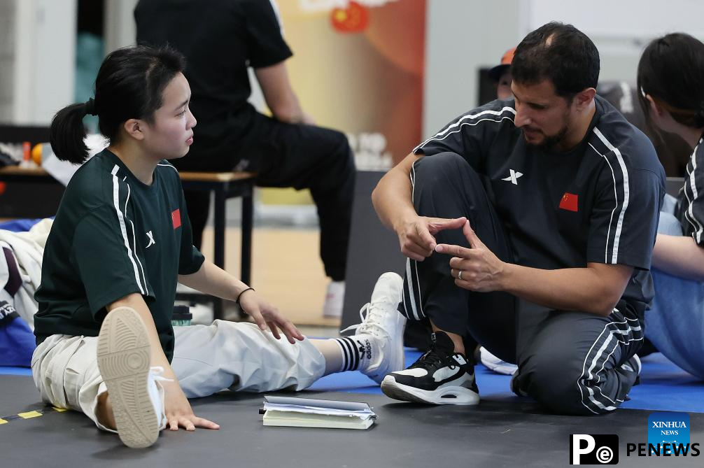 Pic story: French coach leads Chinese breakdancers to Olympic stage