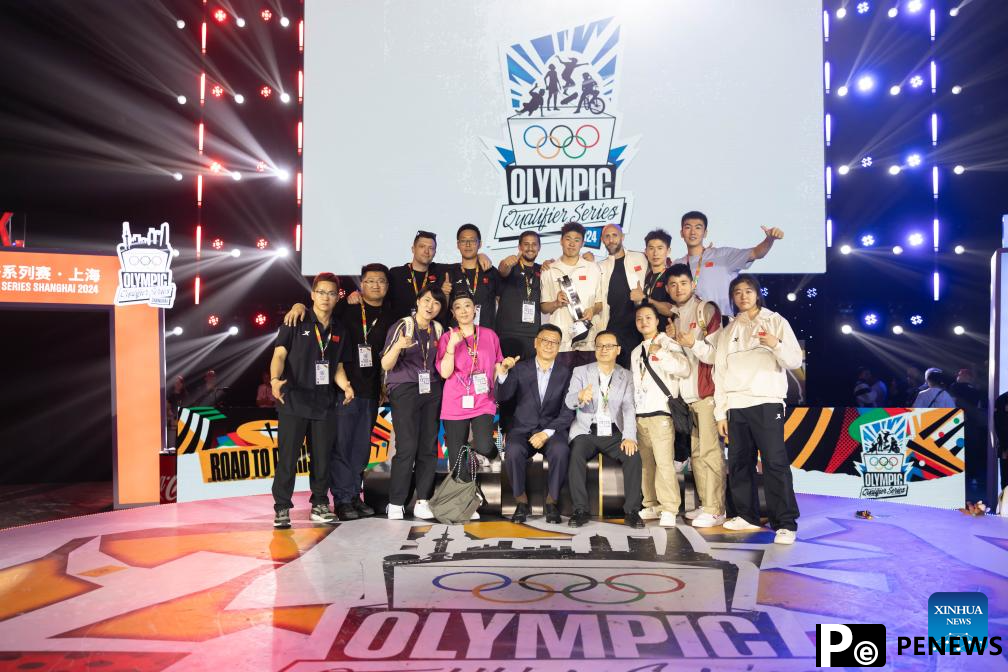 Pic story: French coach leads Chinese breakdancers to Olympic stage