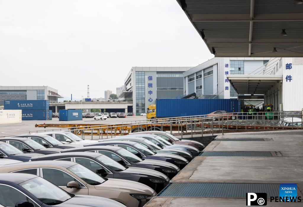 A glimpse of Chongqing International Logistics Hub Park