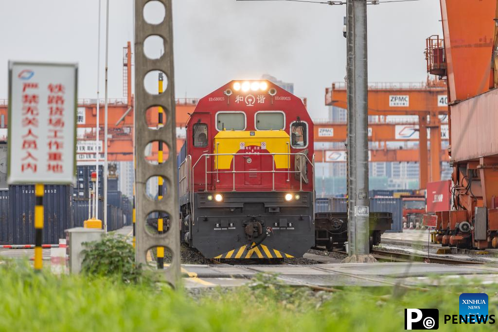 A glimpse of Chongqing International Logistics Hub Park