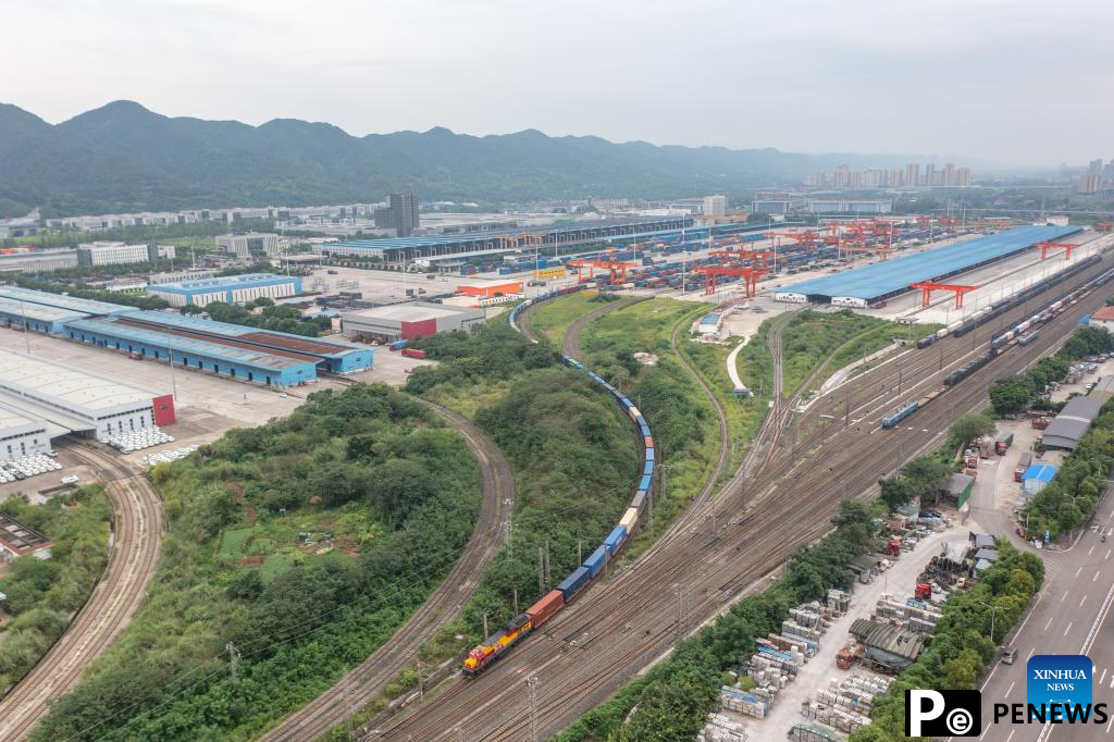 A glimpse of Chongqing International Logistics Hub Park
