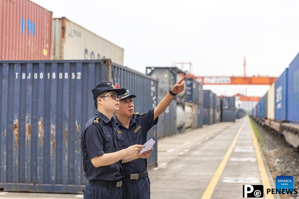 A glimpse of Chongqing International Logistics Hub Park