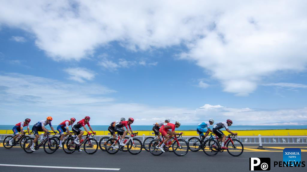 In pics: 23rd Tour of Qinghai Lake cycling race