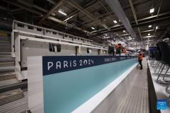 A glimpse of South Paris Arena for Paris 2024