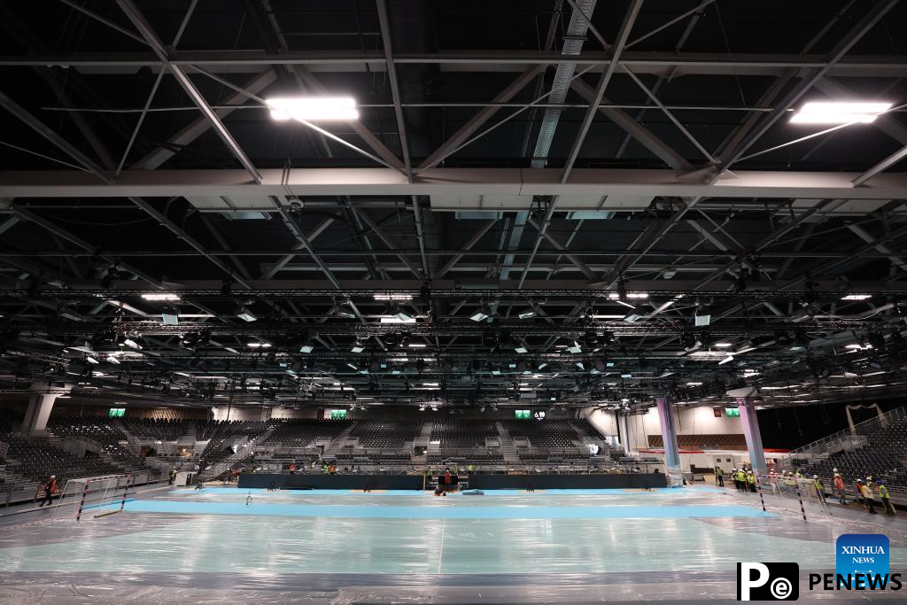 A glimpse of South Paris Arena for Paris 2024
